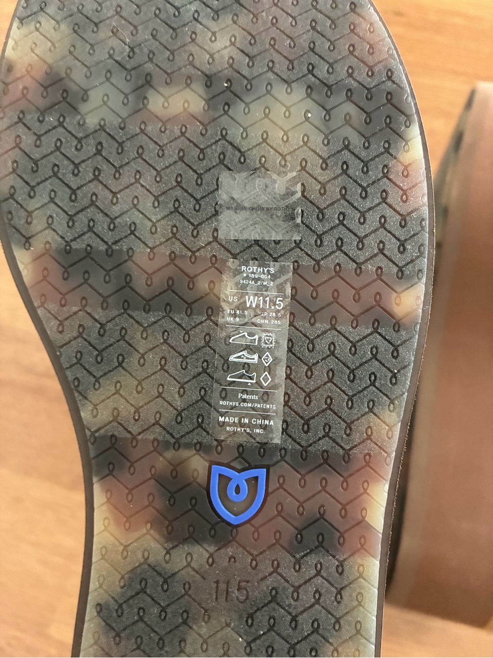 Rothy's Tan the lightweight sandal wren whipstitch NEW various sizes - Picture 5 of 12